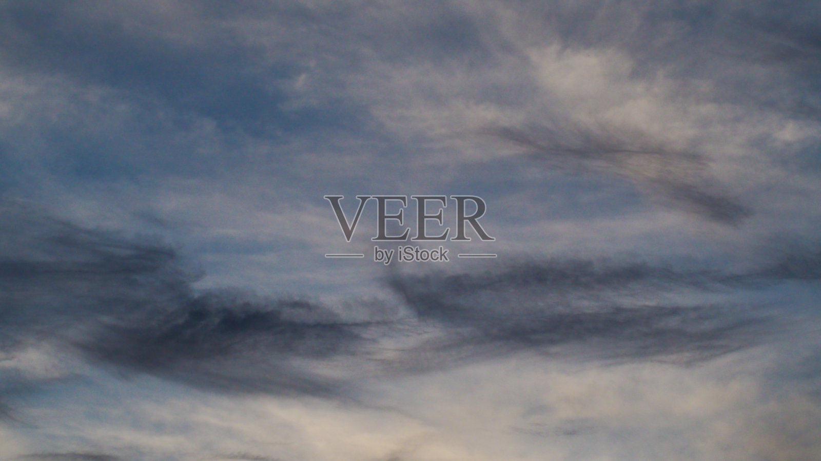 日落后多云照片摄影图片