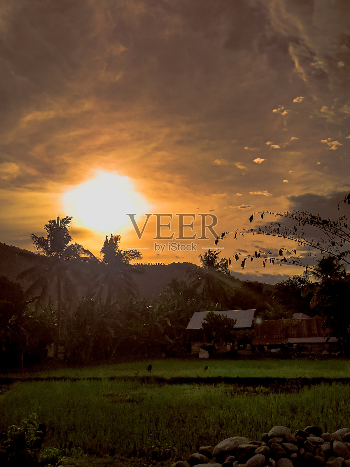 日落照片摄影图片