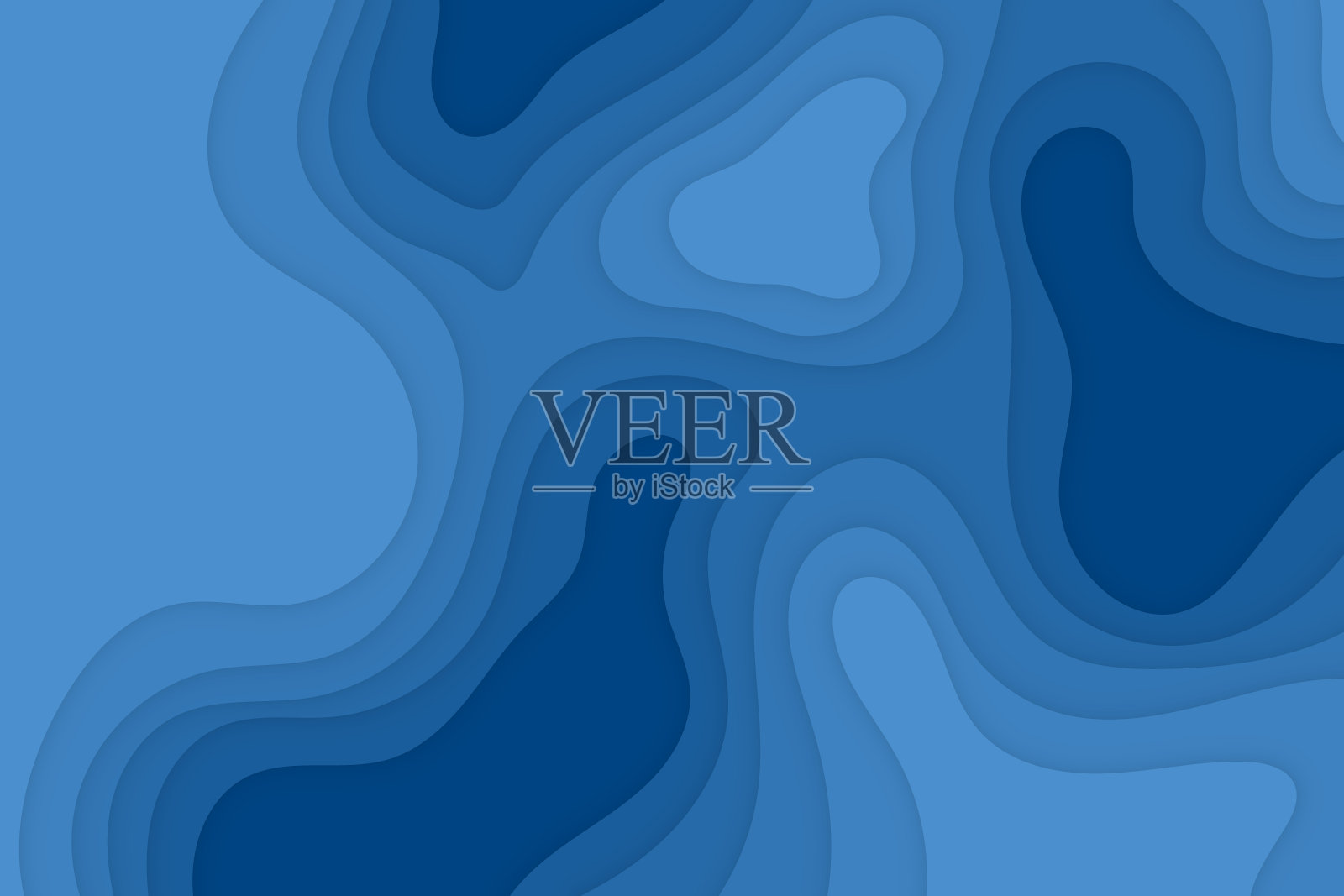 抽象的现代剪纸背景插画图片素材