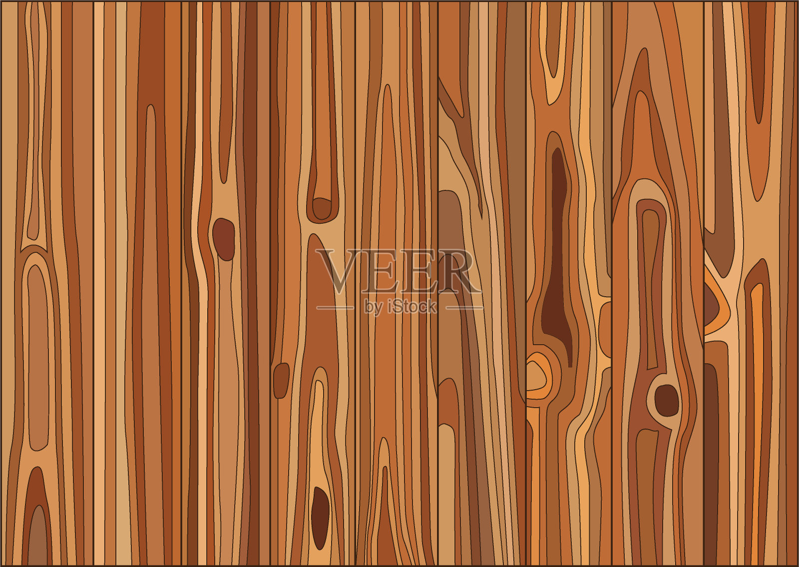 木材纹理和图案背景插图矢量插画图片素材