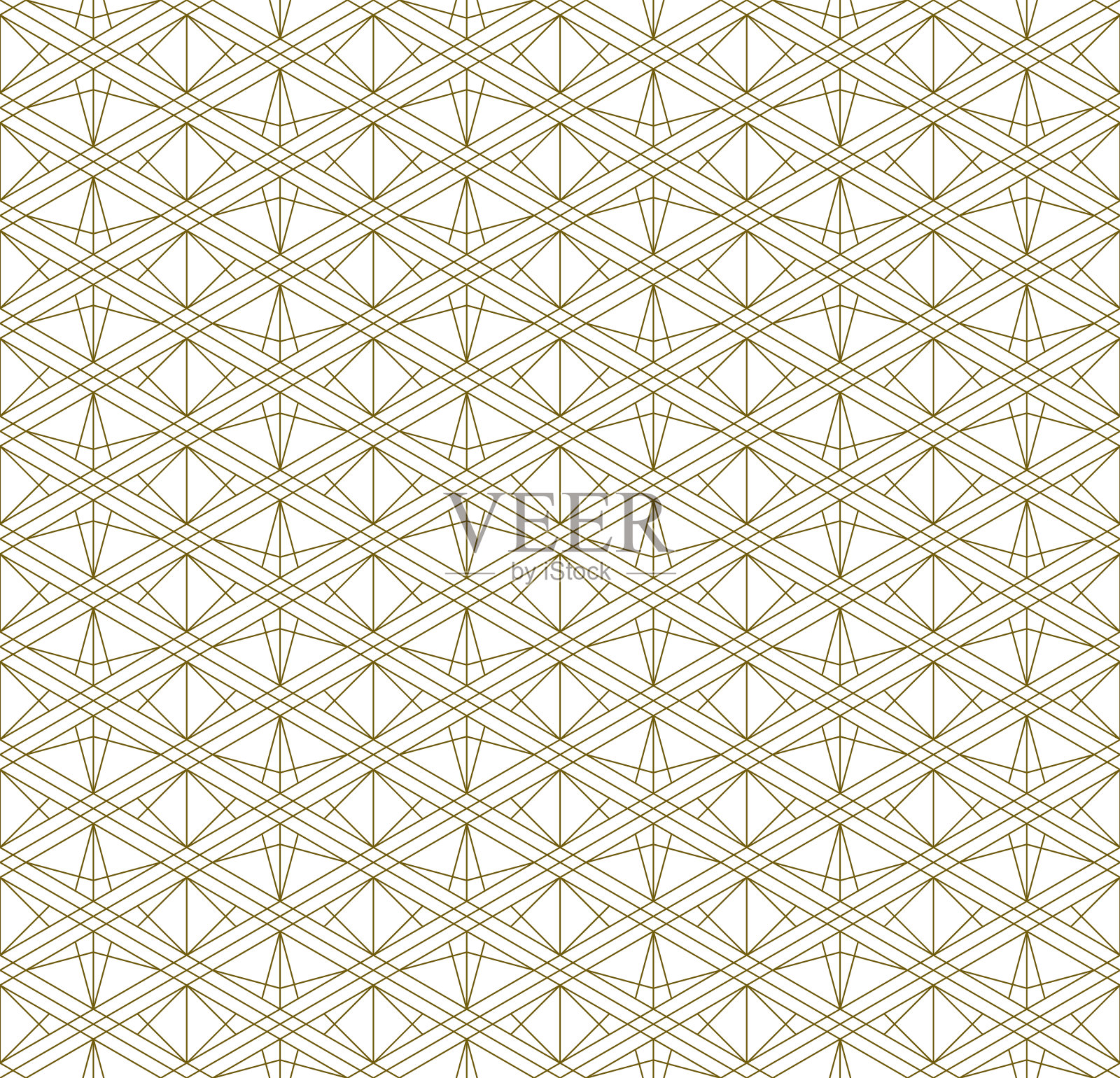 无缝的日本传统装饰久美子插画图片素材