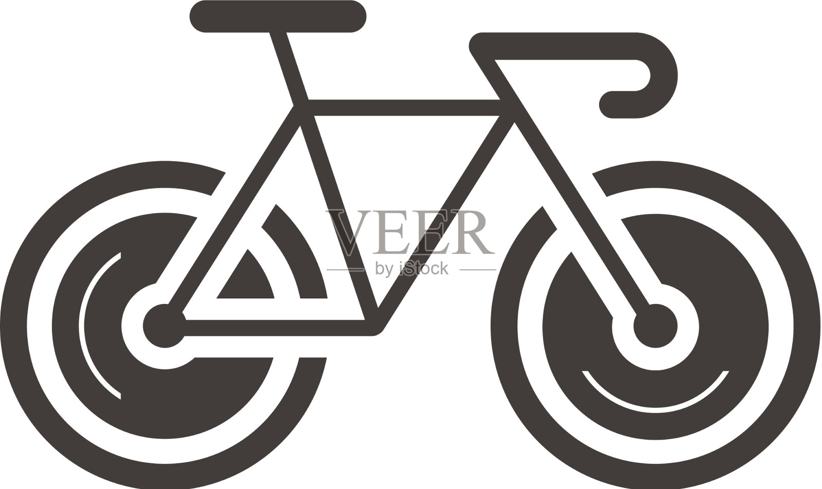 自行车图标图标素材