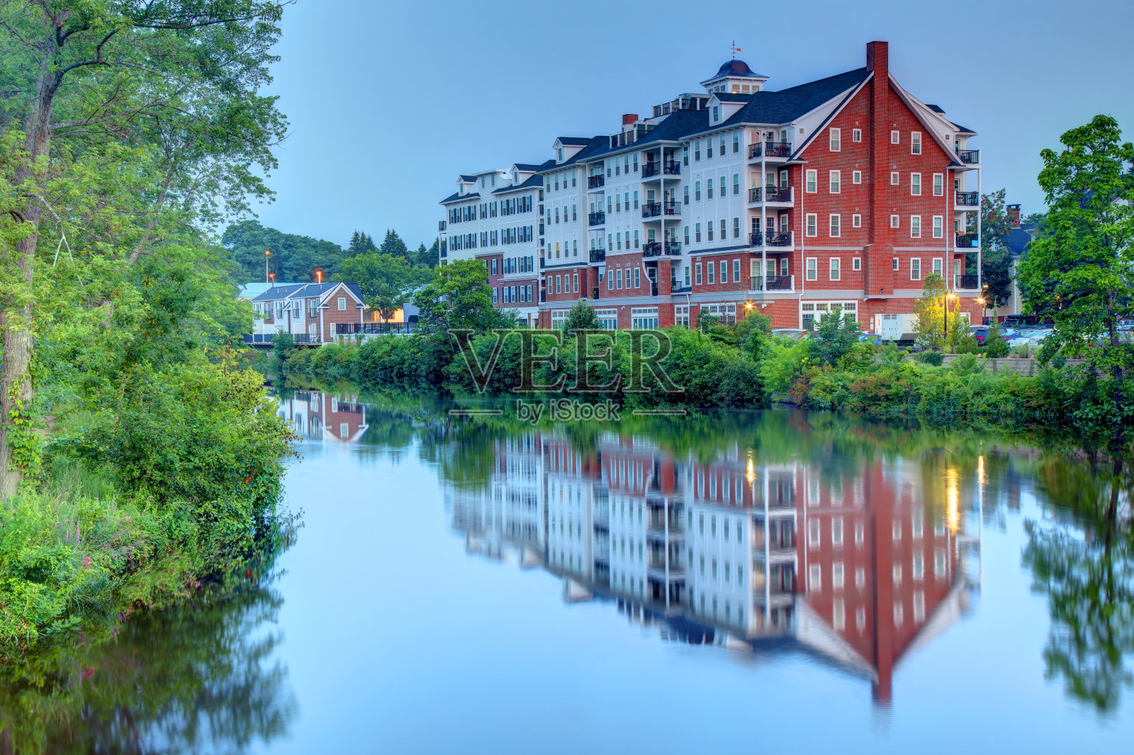多佛，新罕布什尔州海滨照片摄影图片