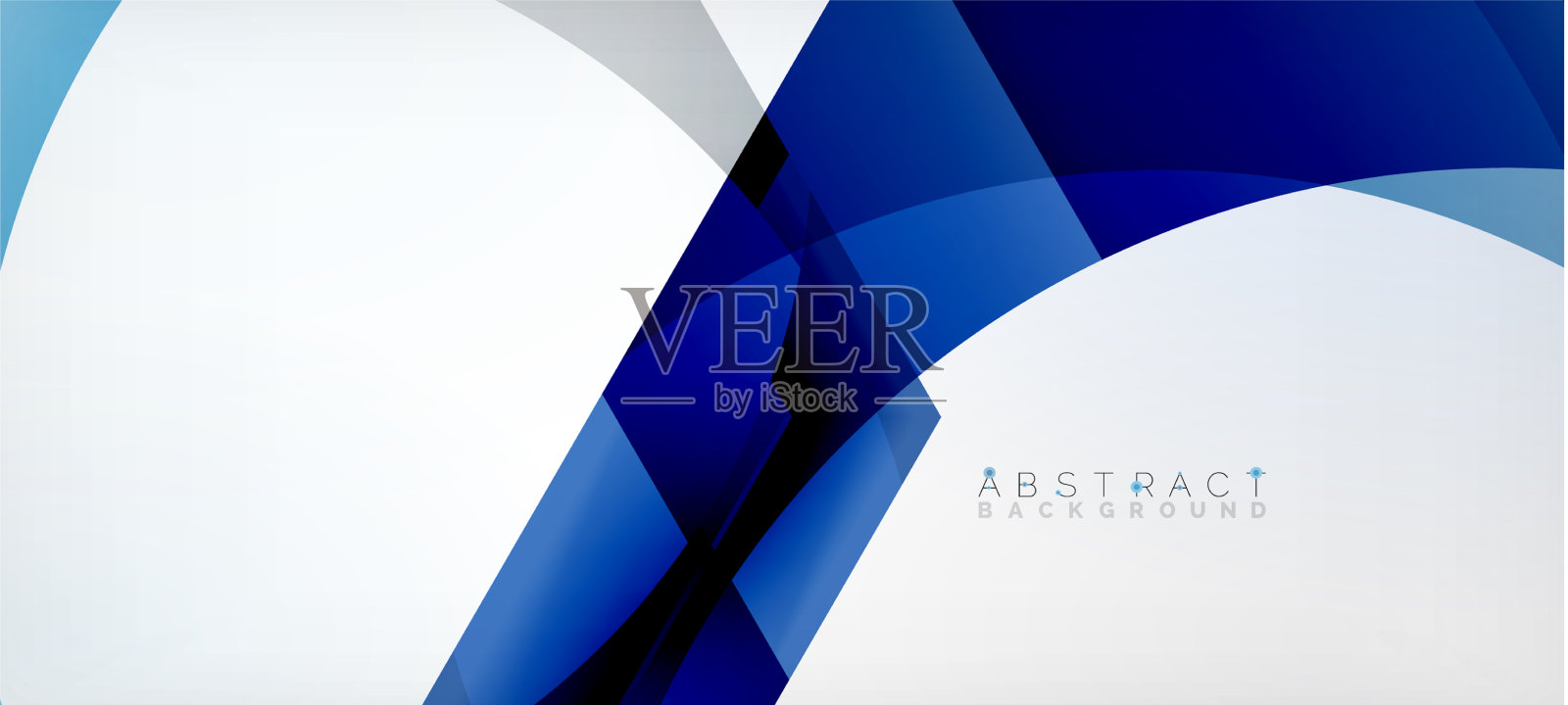 彩色六边形几何抽象插画图片素材