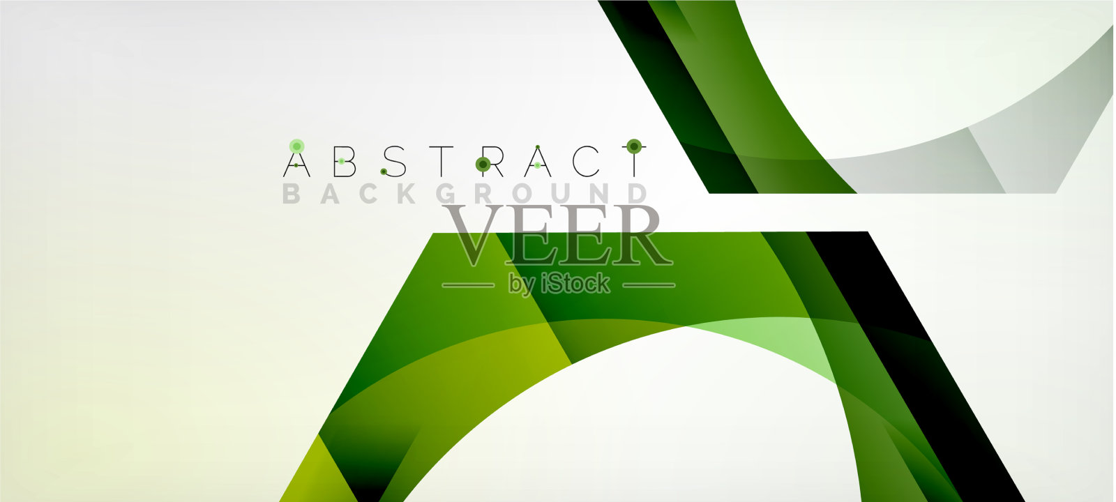 透明六边形几何形状抽象插画图片素材