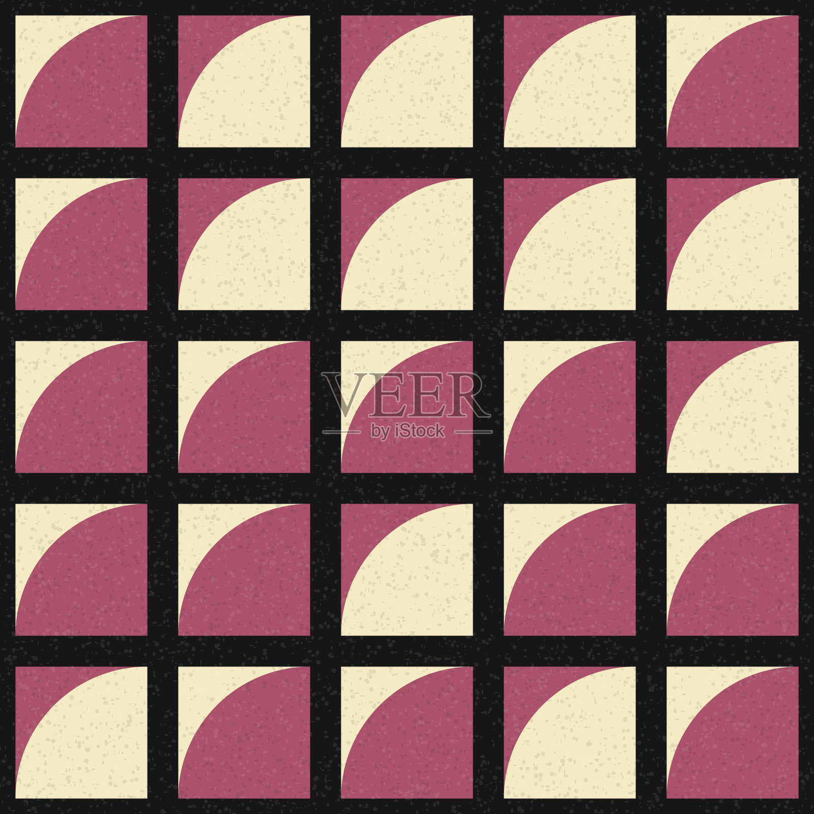 抽象几何图形生成计算艺术插图插画图片素材