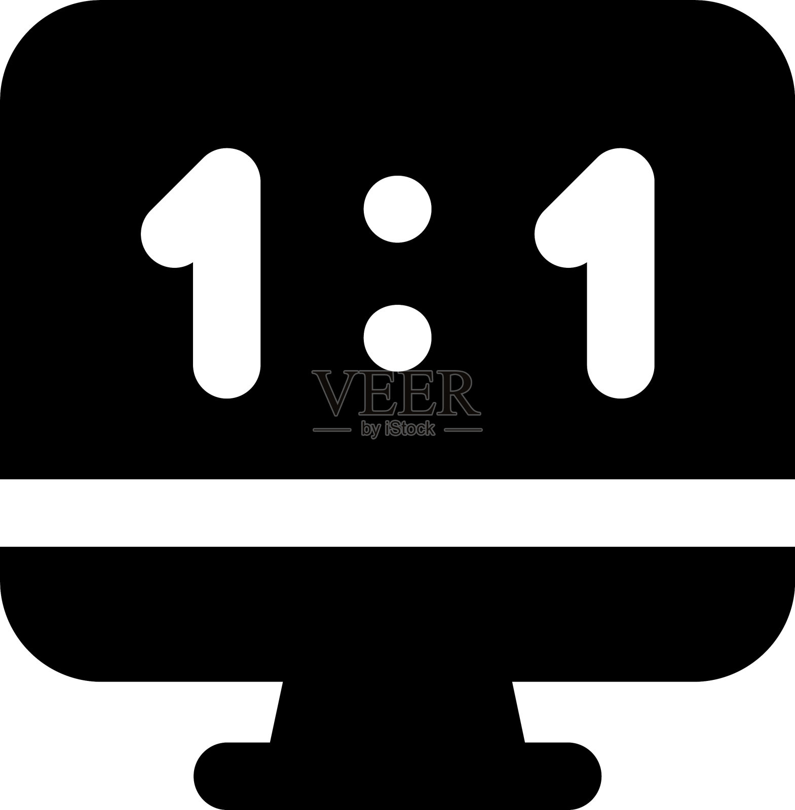 数字时间图标素材