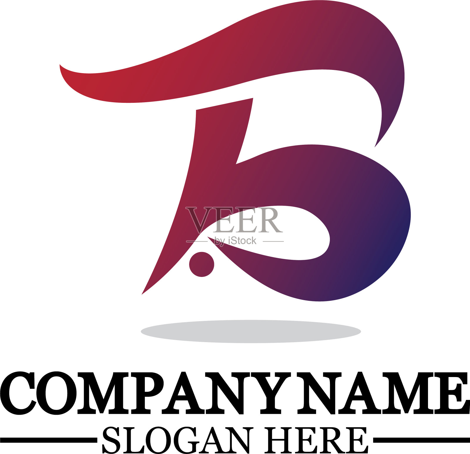 摘要字母b标志b标志符号图标设计插画图片素材