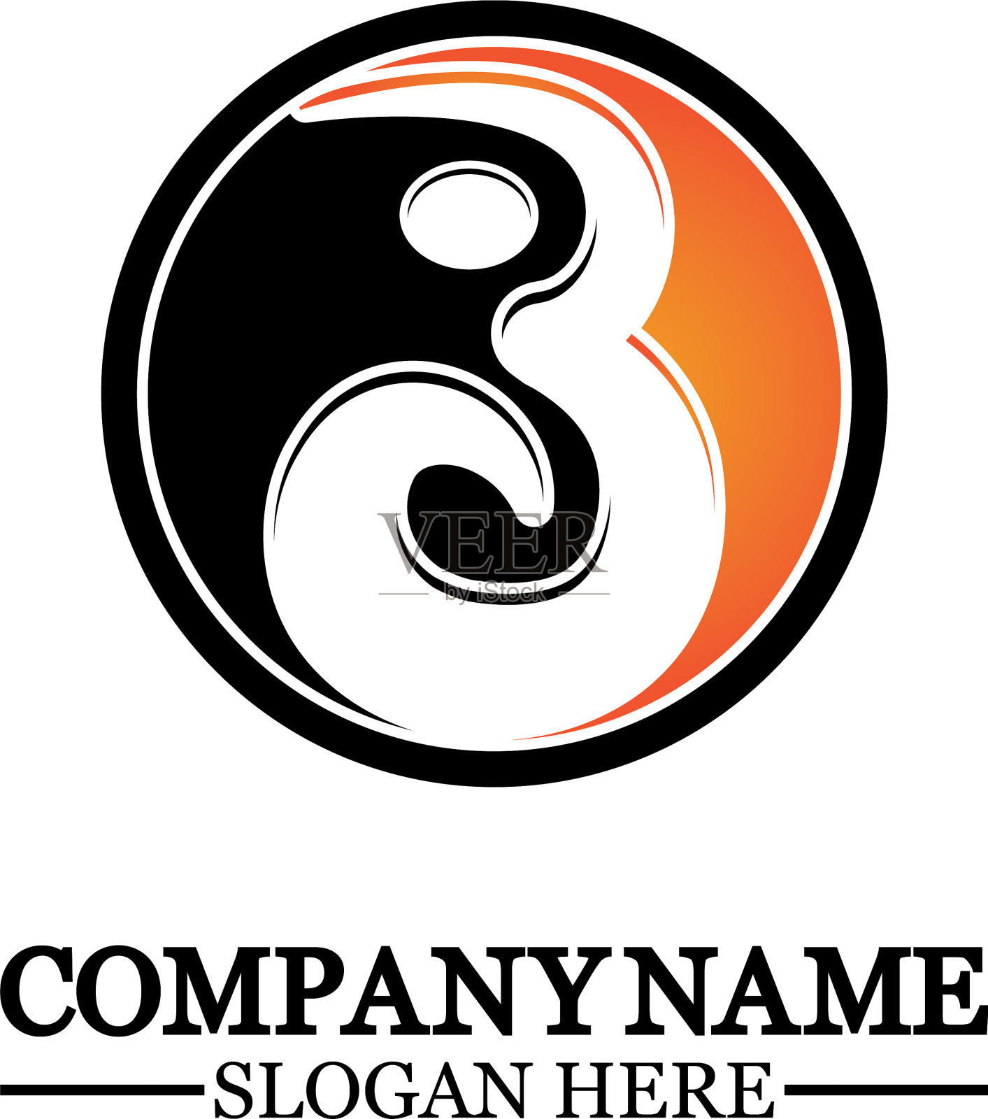 摘要字母b标志b标志符号图标设计插画图片素材