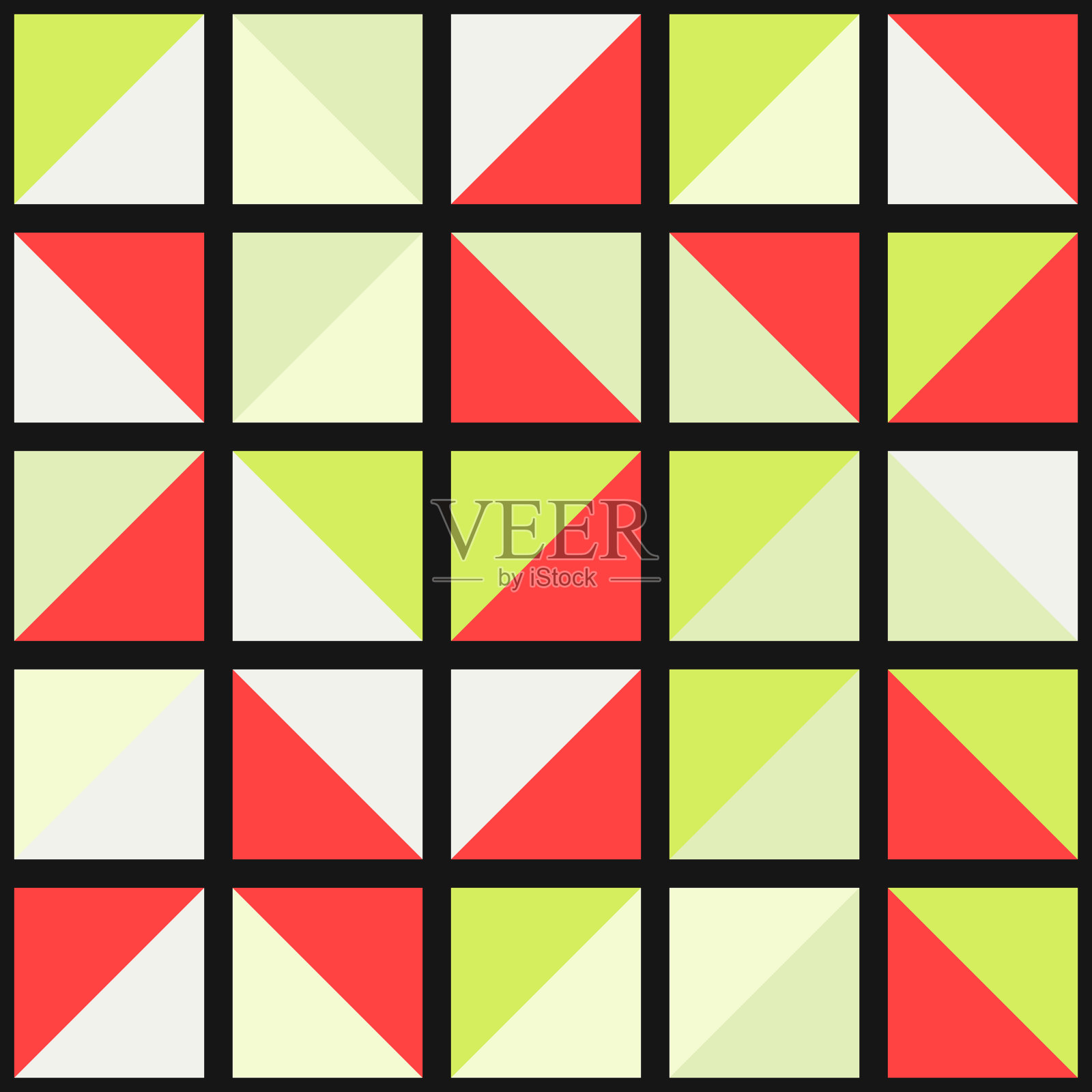 抽象几何图形生成计算艺术插图插画图片素材