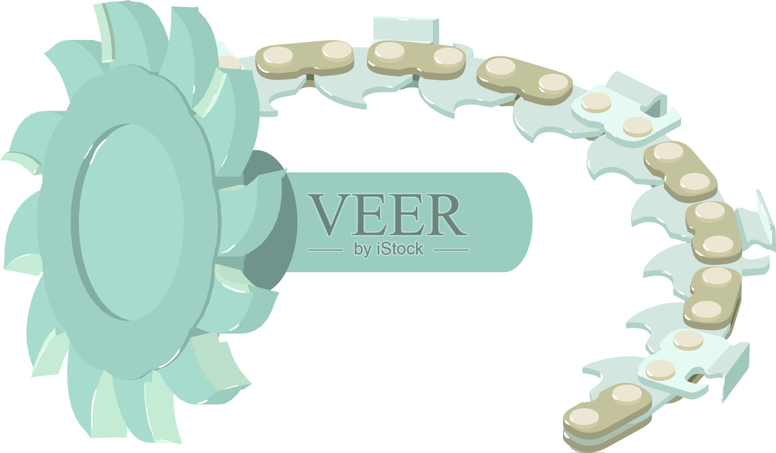 切削工具图标等距风格插画图片素材