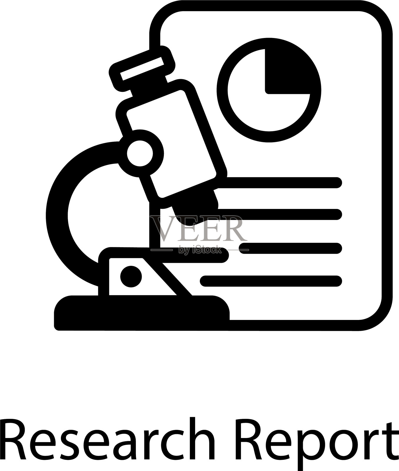 研究报告插画图片素材