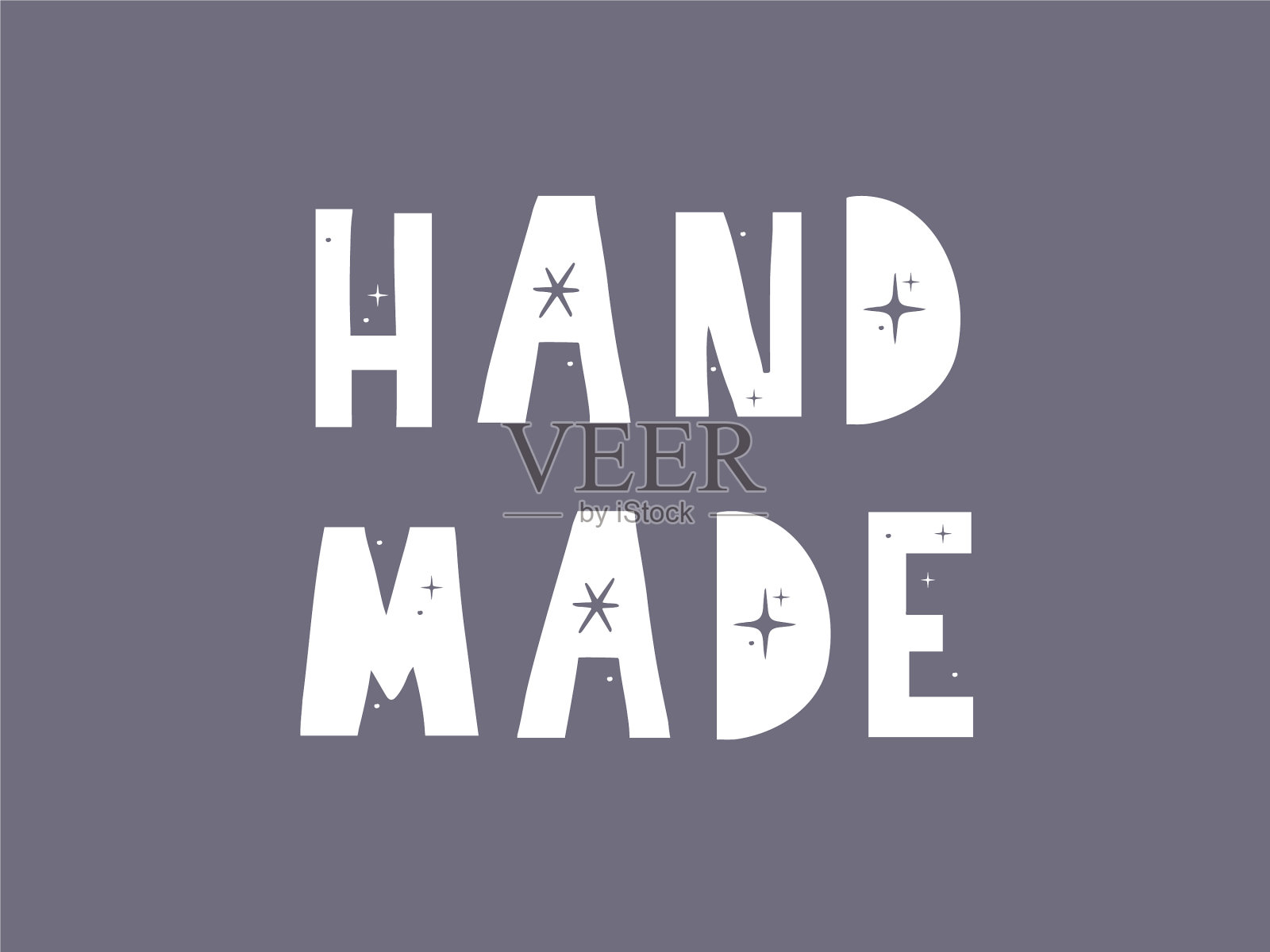 手工制作的文本字体图标签名手写插画图片素材