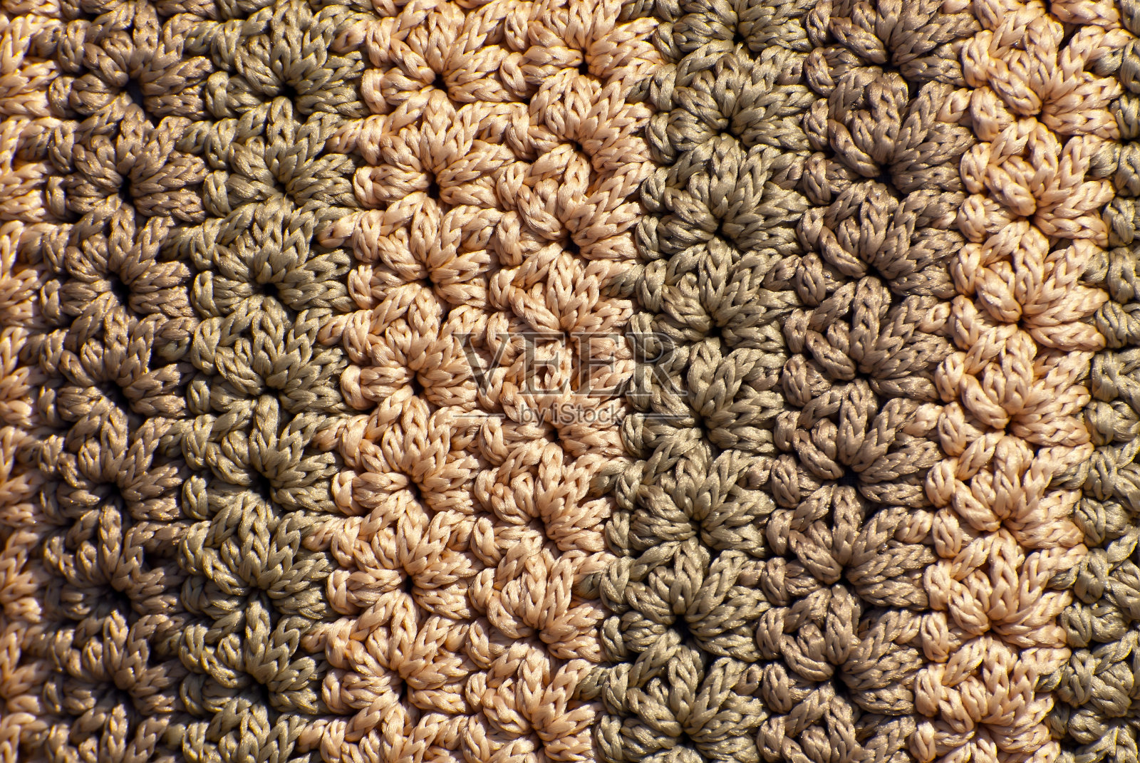 柳条制品的质地。粗羊毛线特写。照片摄影图片