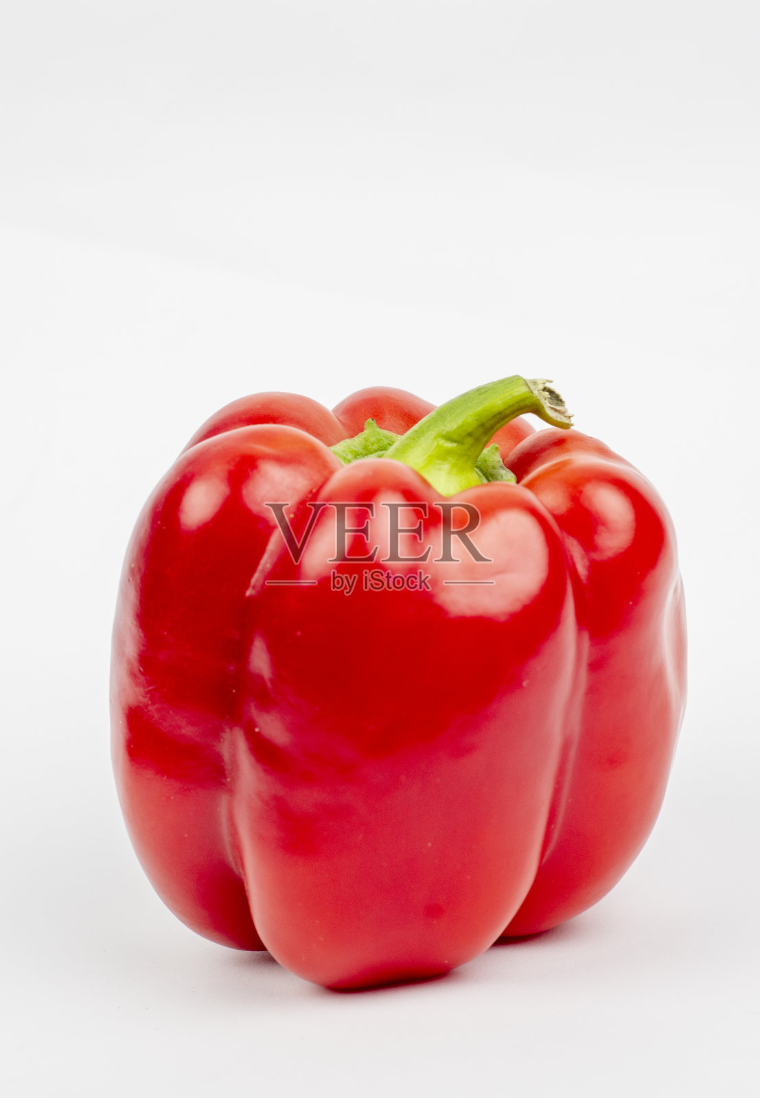 白底甜椒照片摄影图片
