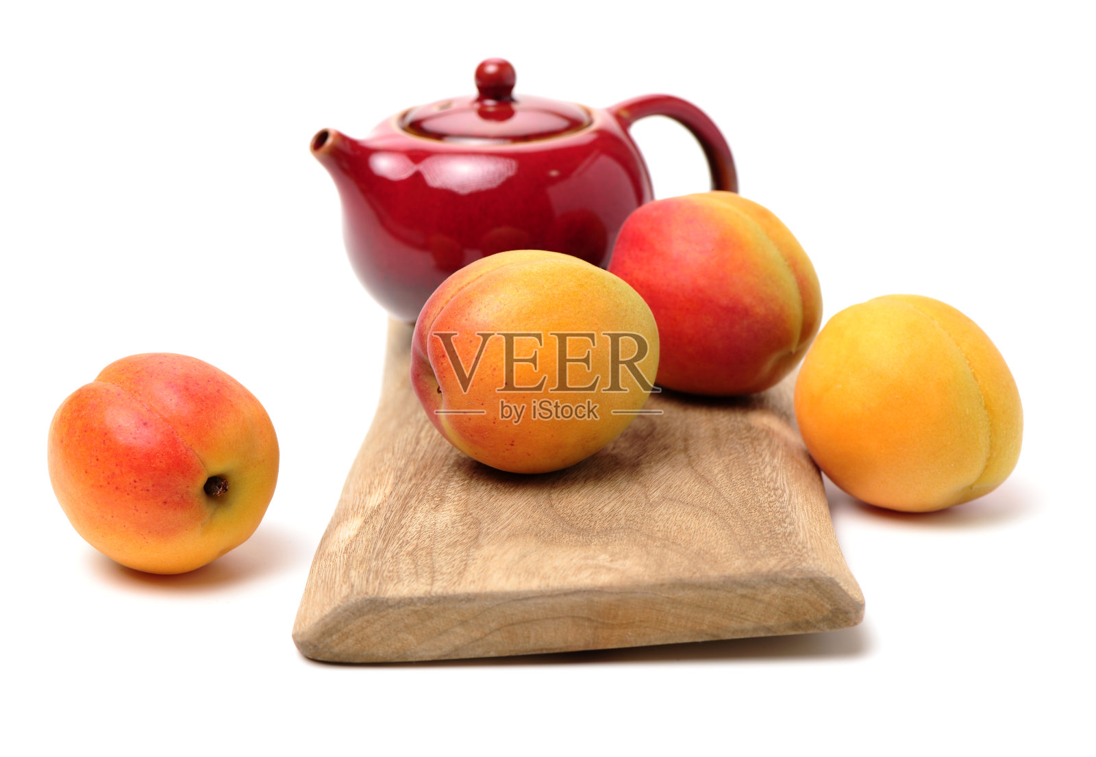 新鲜杏果实照片摄影图片