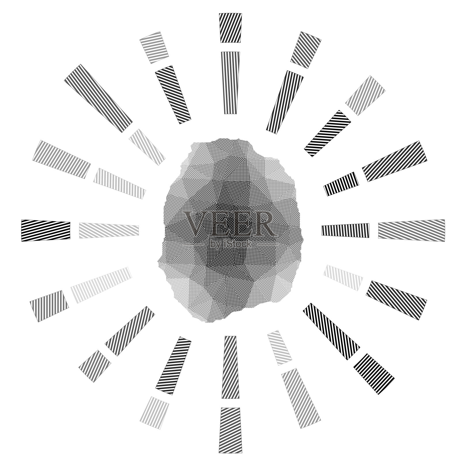 尼维斯的阳光。插画图片素材