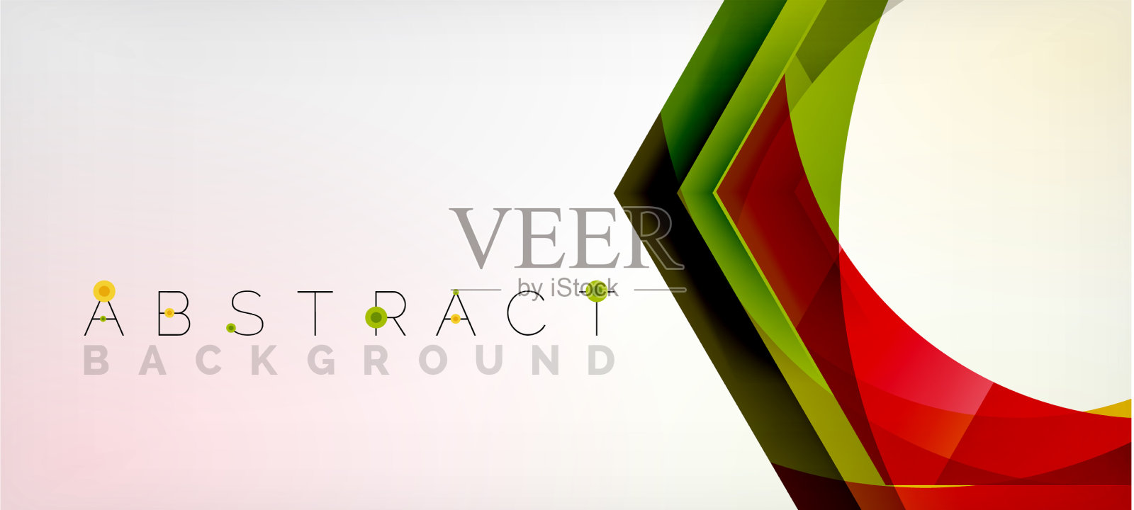 透明六边形几何形状抽象插画图片素材