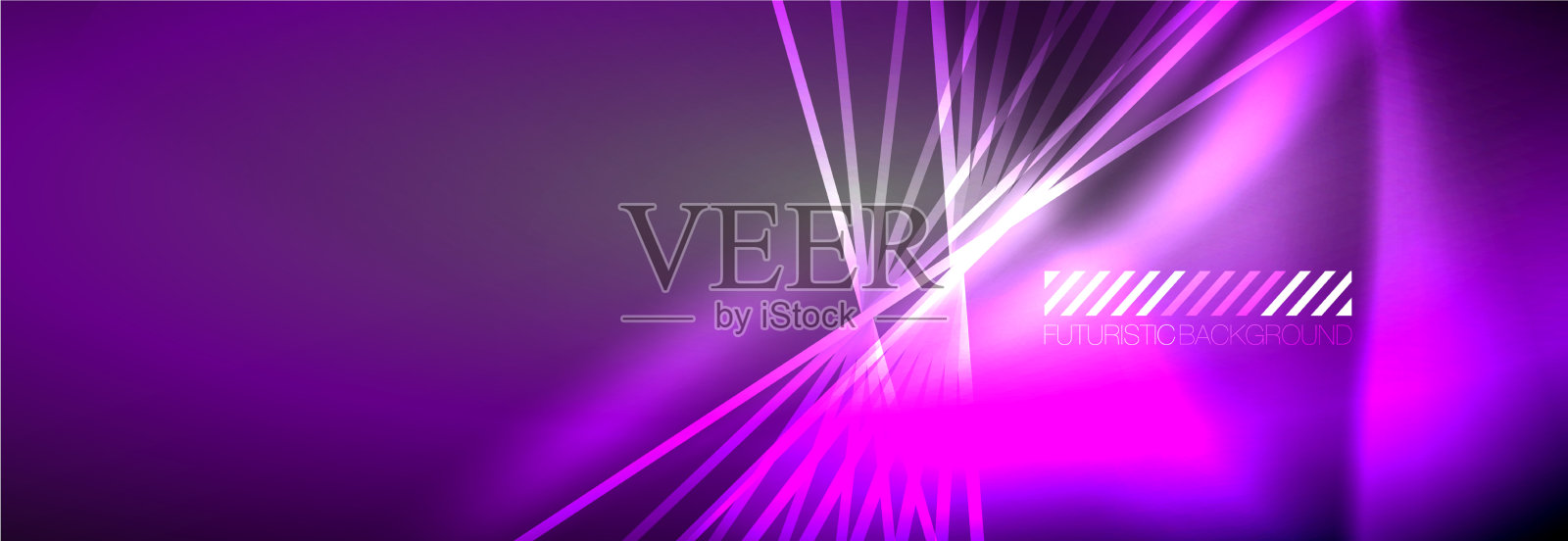 霓虹灯动态光束抽象壁纸插画图片素材