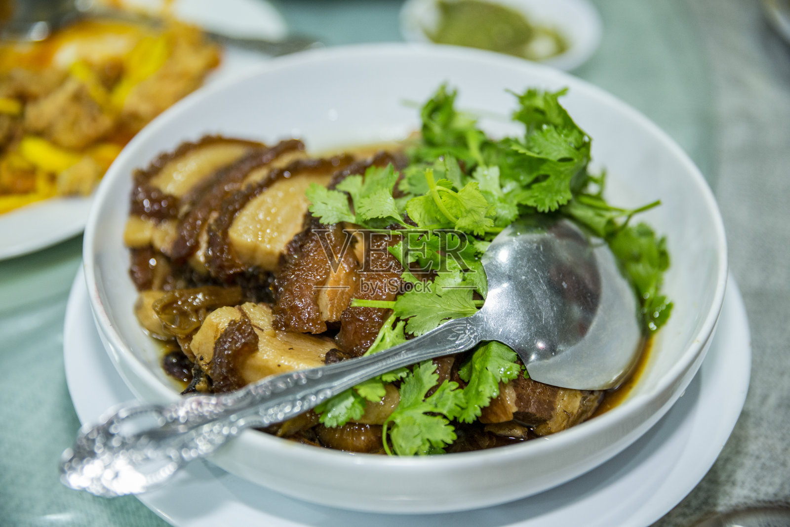 红烧五花肉照片摄影图片