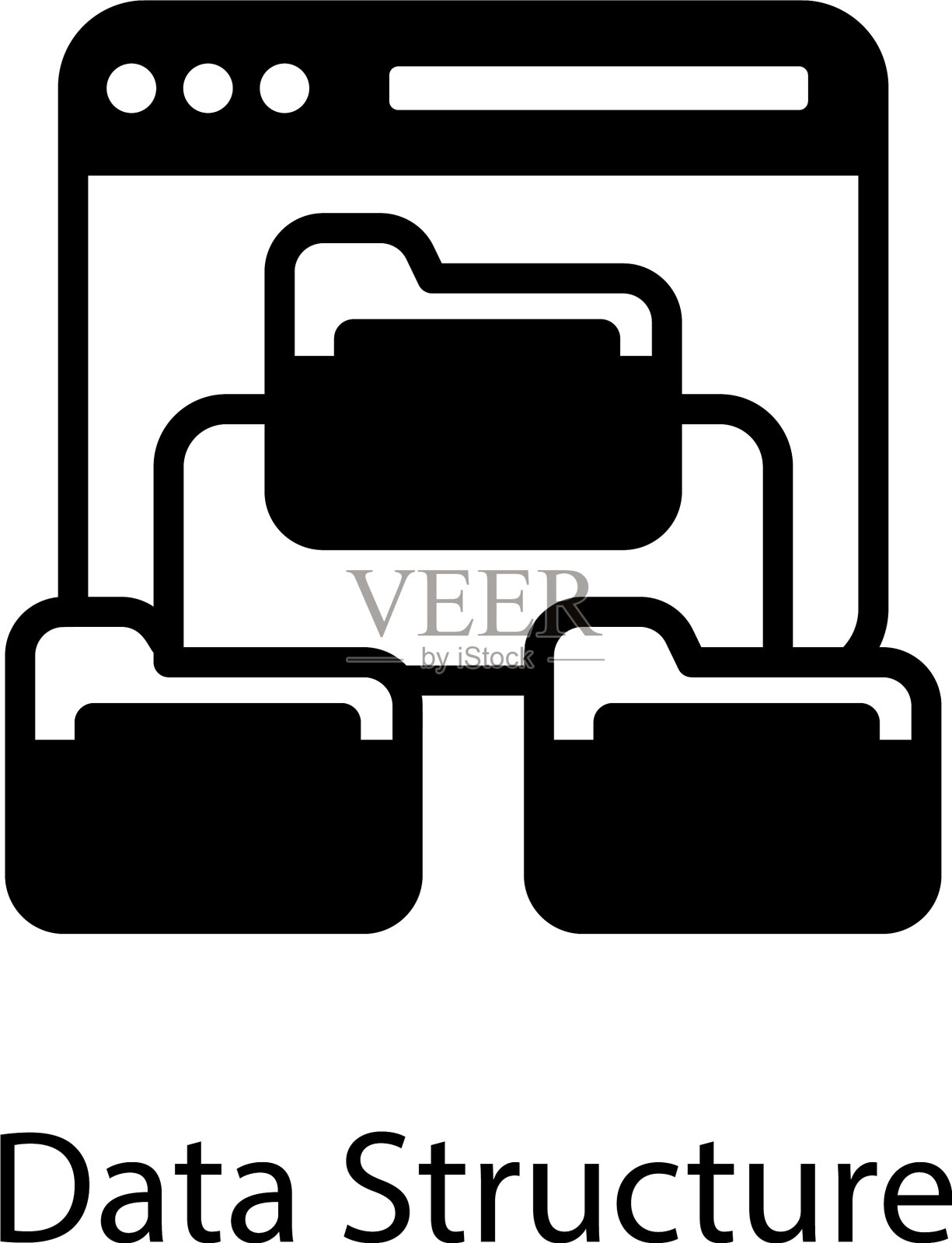 数据结构插画图片素材