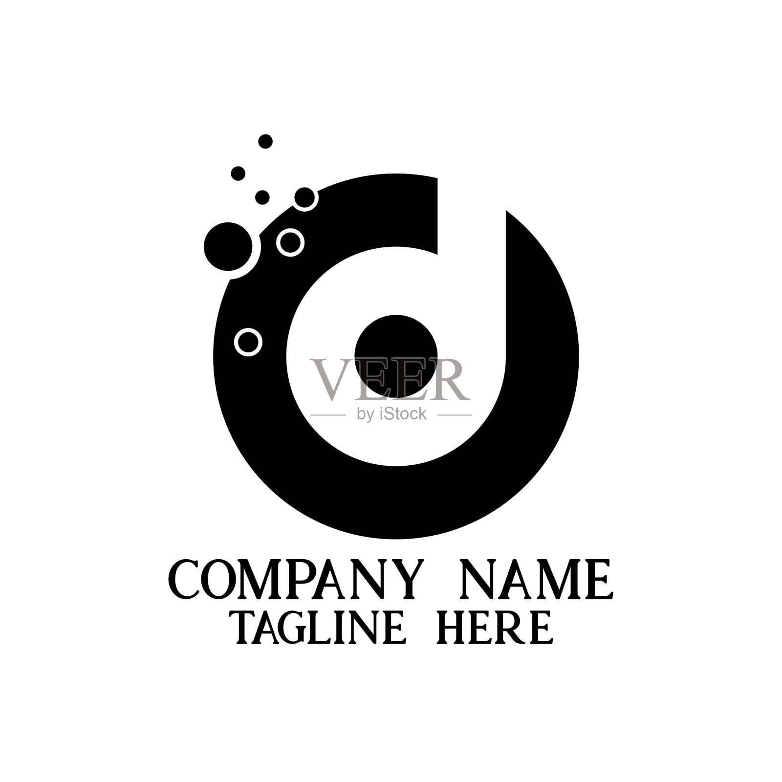 D实验室设计logo插画图片素材