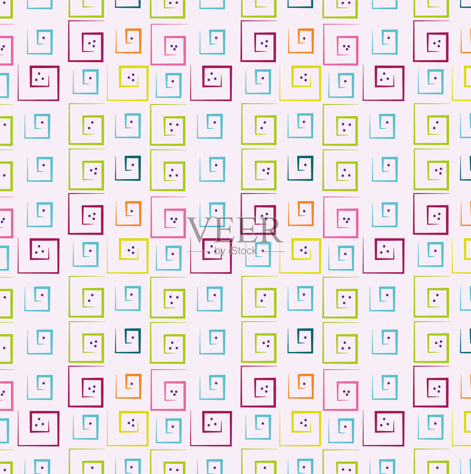 几何图形模式插画图片素材