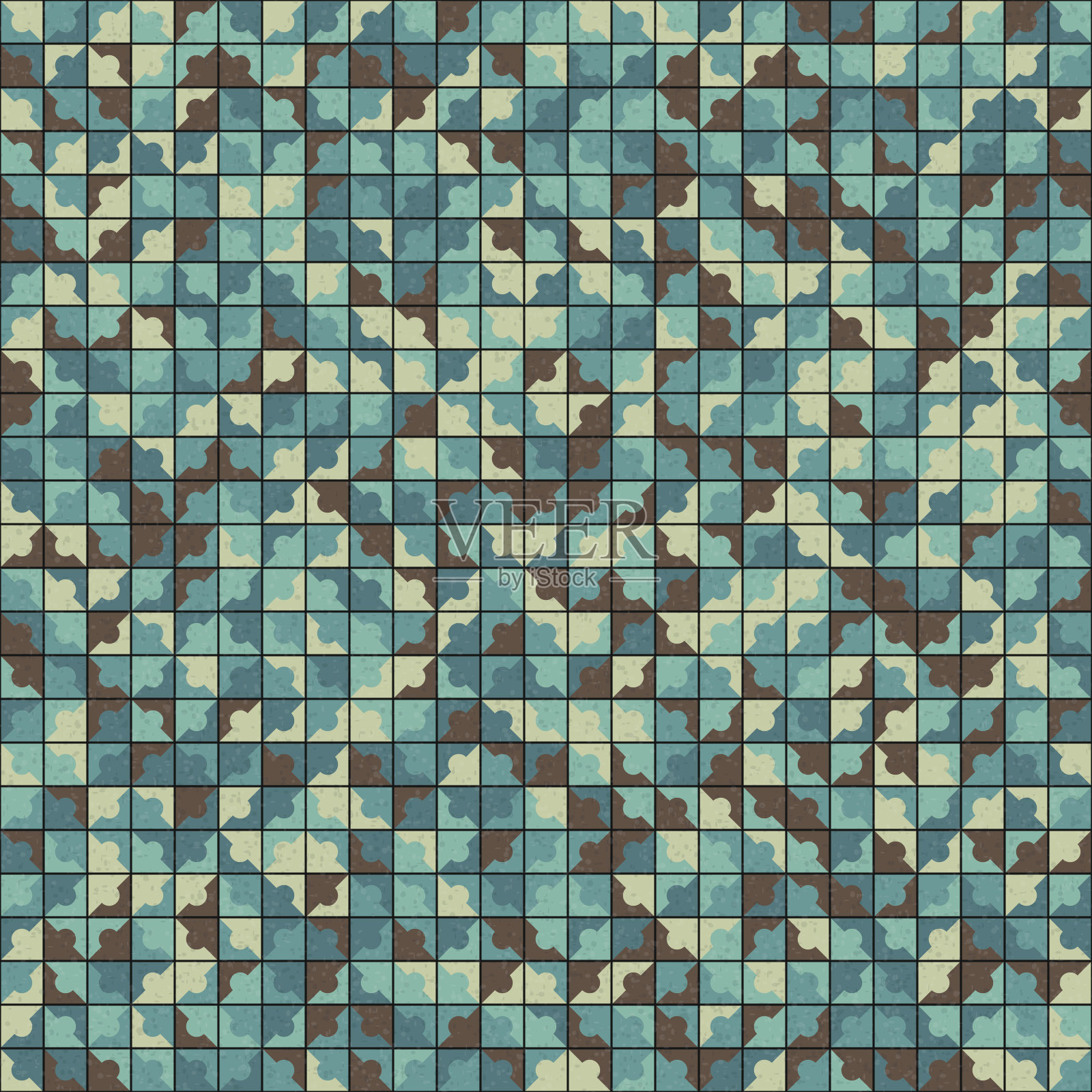 抽象几何图形生成计算艺术插图插画图片素材