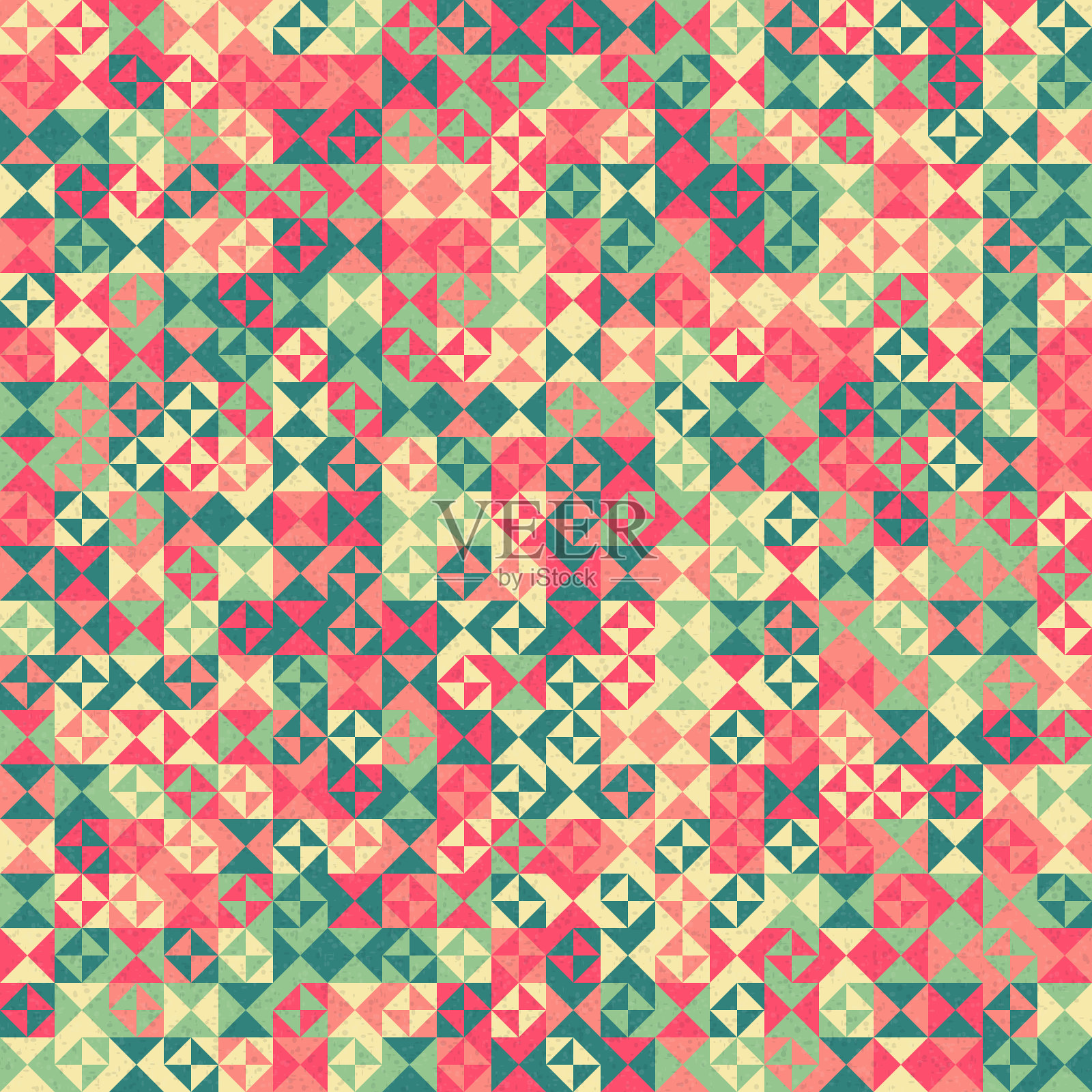 抽象几何图形生成计算艺术插图插画图片素材