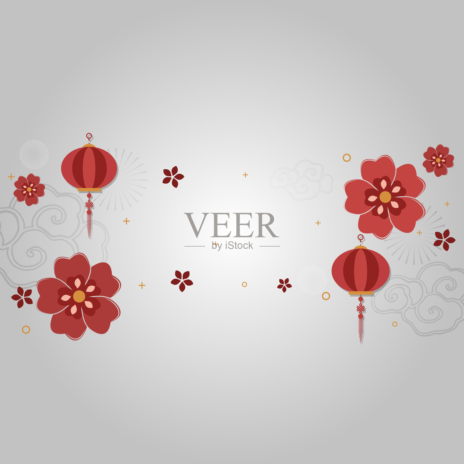 中国新年模型插画图片素材