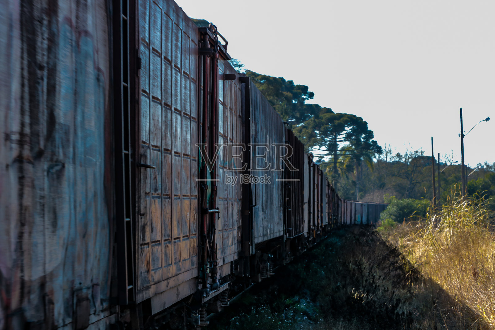 铁路货车照片摄影图片