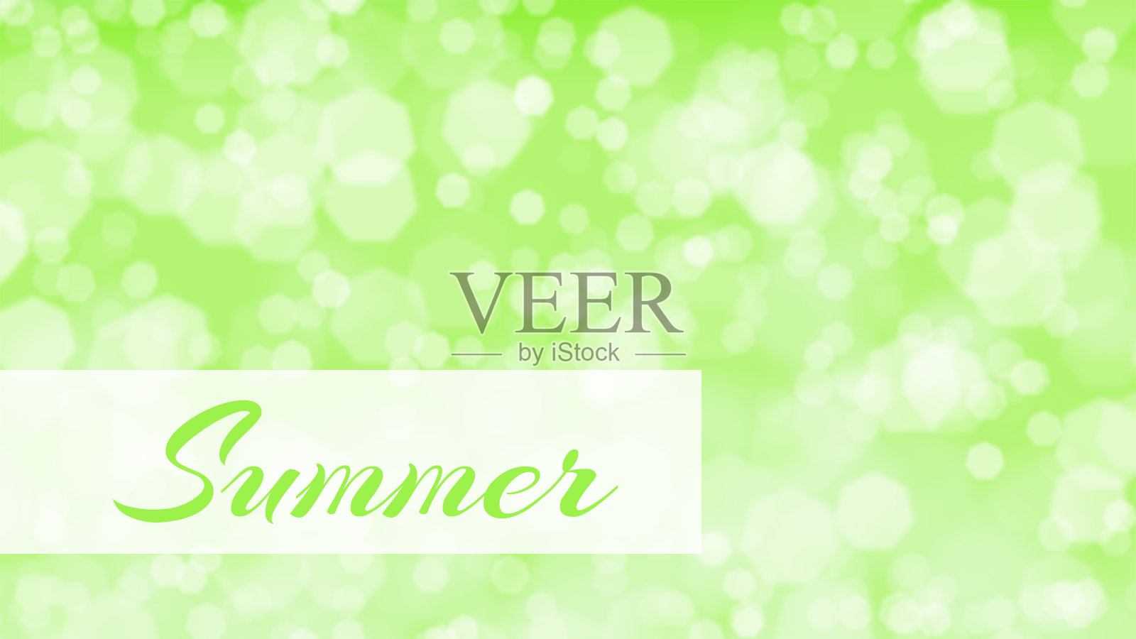 浅绿色模糊背景图案与白色抽象的散景和白色板照片摄影图片