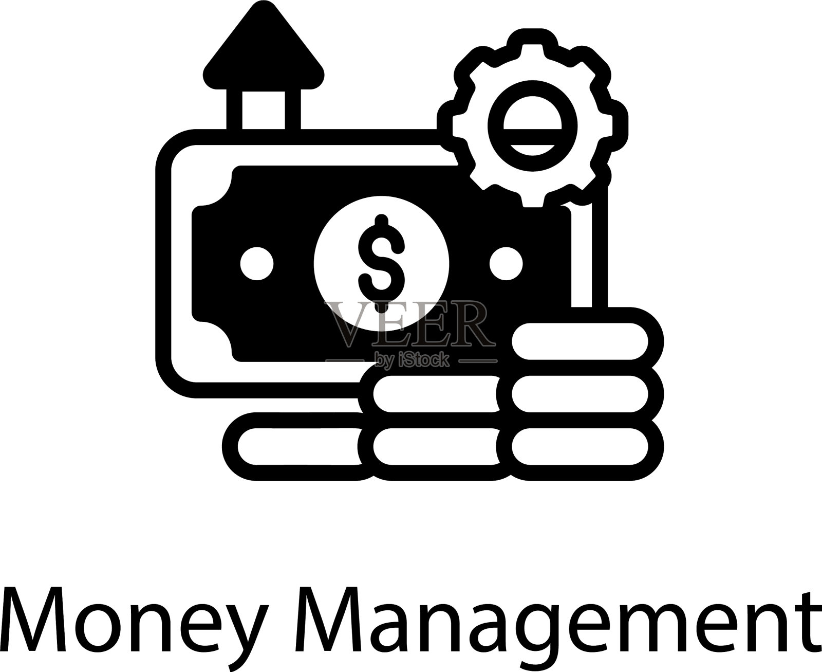 资金管理插画图片素材