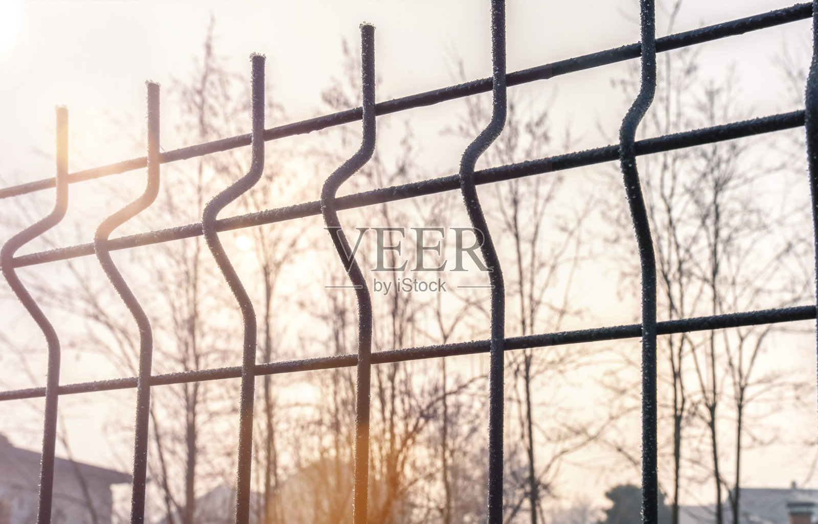 格栅丝工业护栏板照片摄影图片