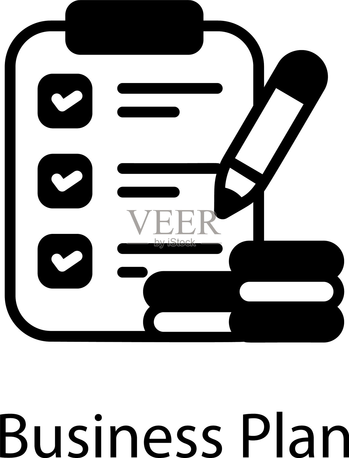 商业计划插画图片素材