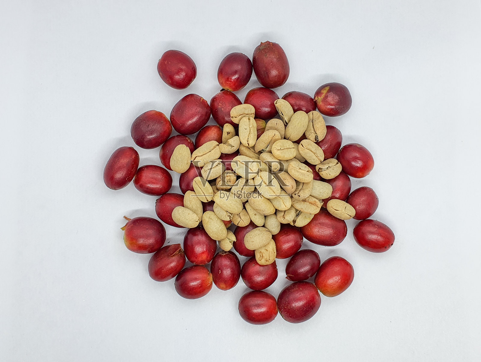 哥伦比亚咖啡的图形演示照片摄影图片