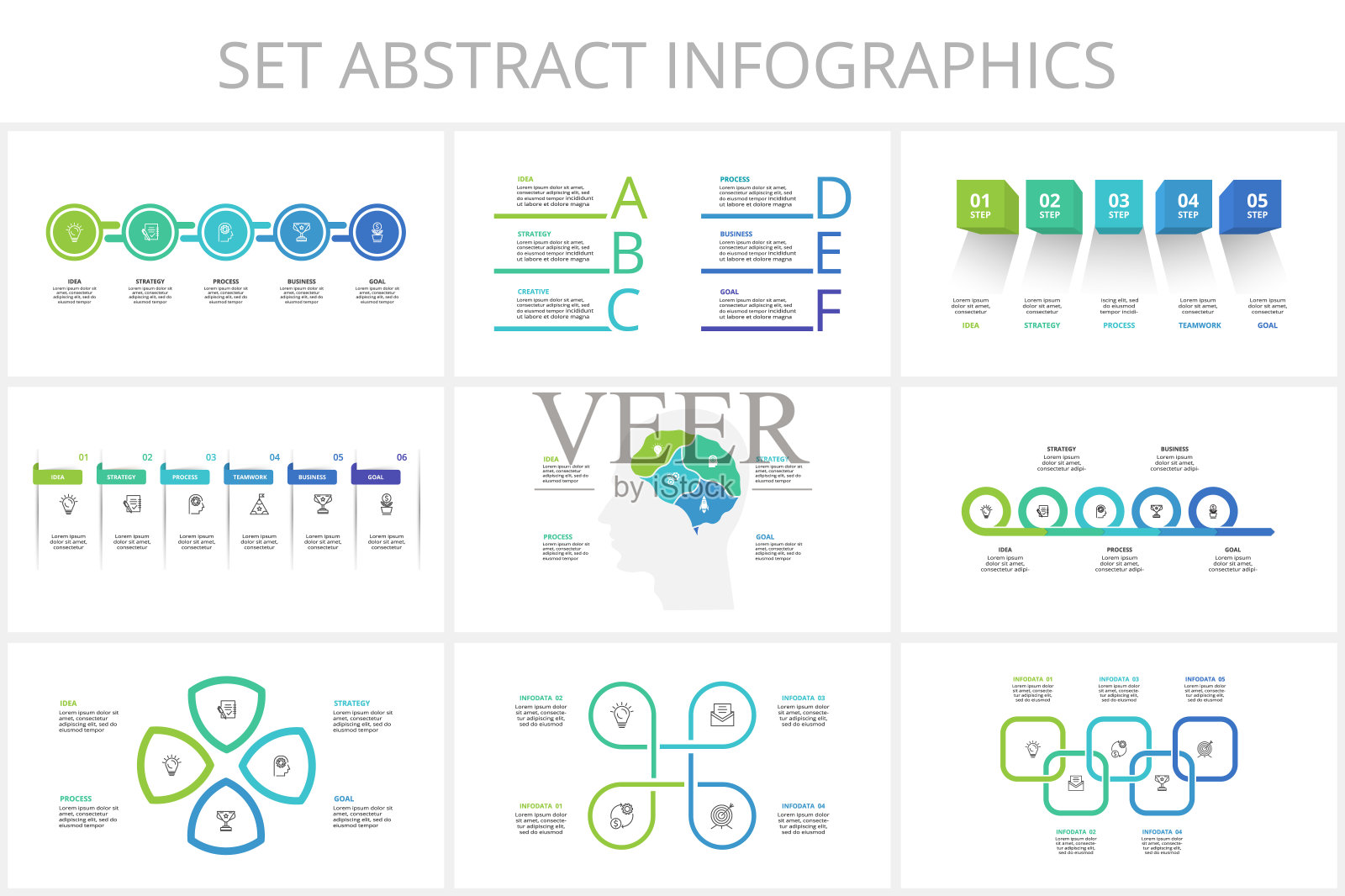 设置时间轴6,5,4，元素，为web，业务，演示文稿，矢量插图的信息图表模板插画图片素材