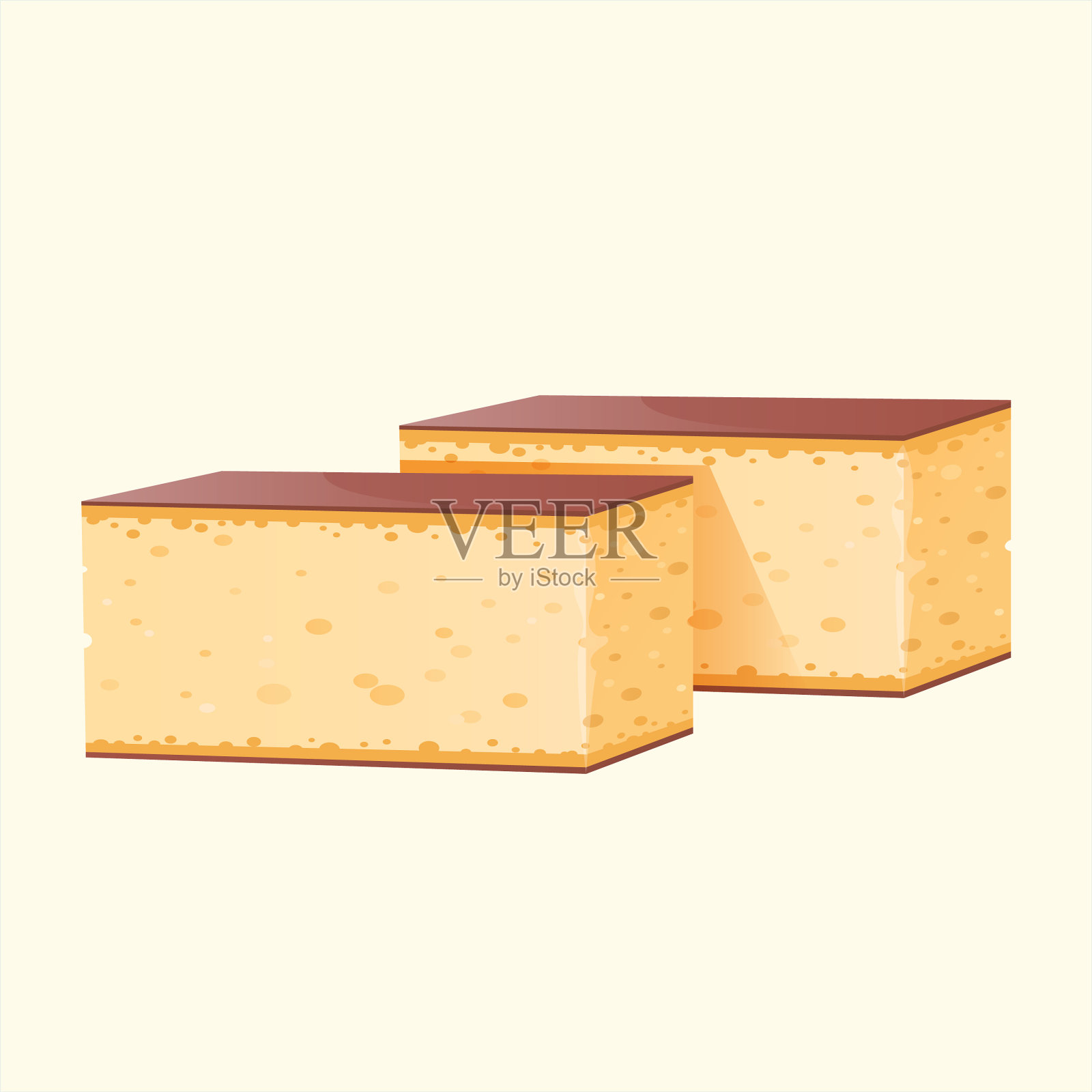 日本甜蛋糕插图插画图片素材