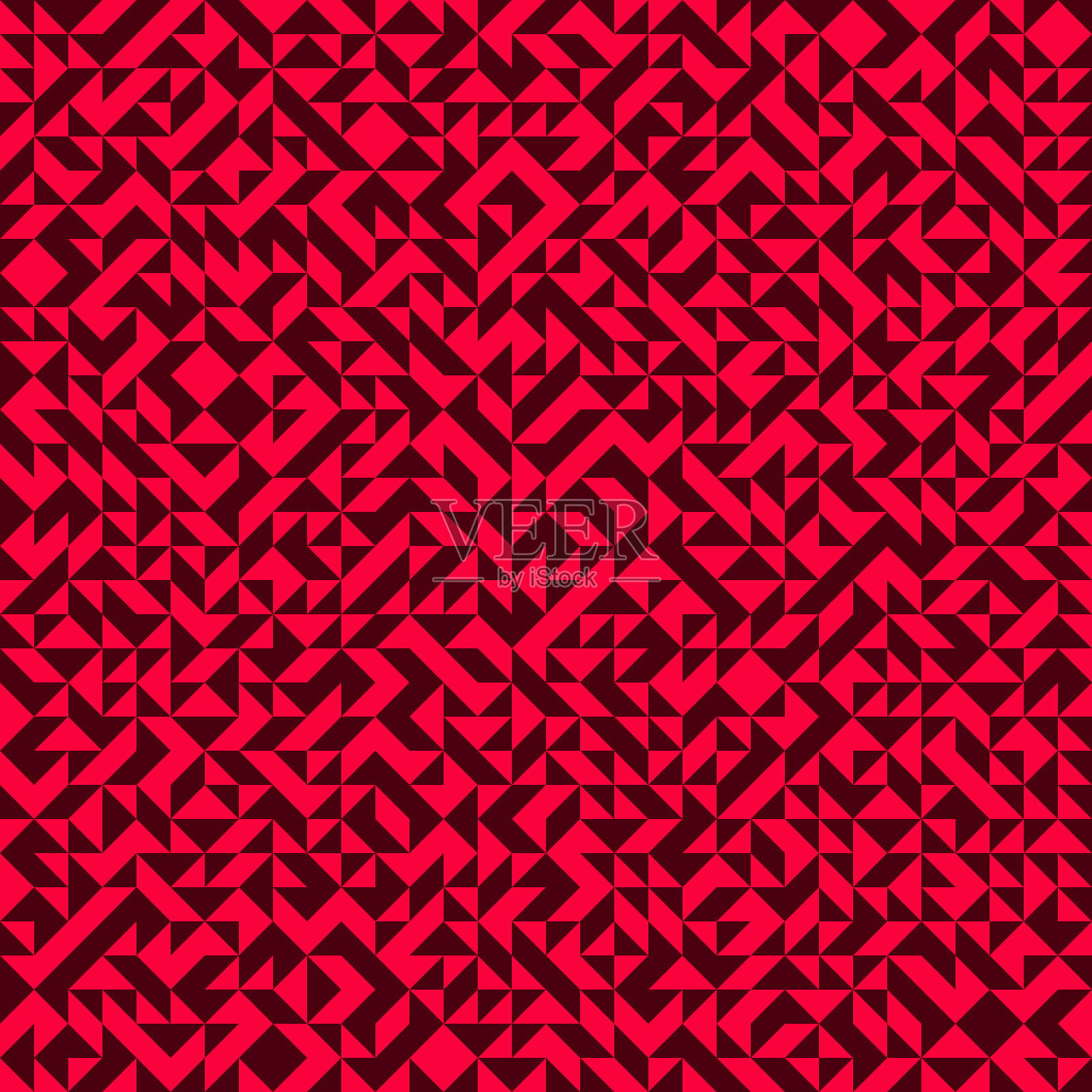 抽象几何图形生成计算艺术插图插画图片素材