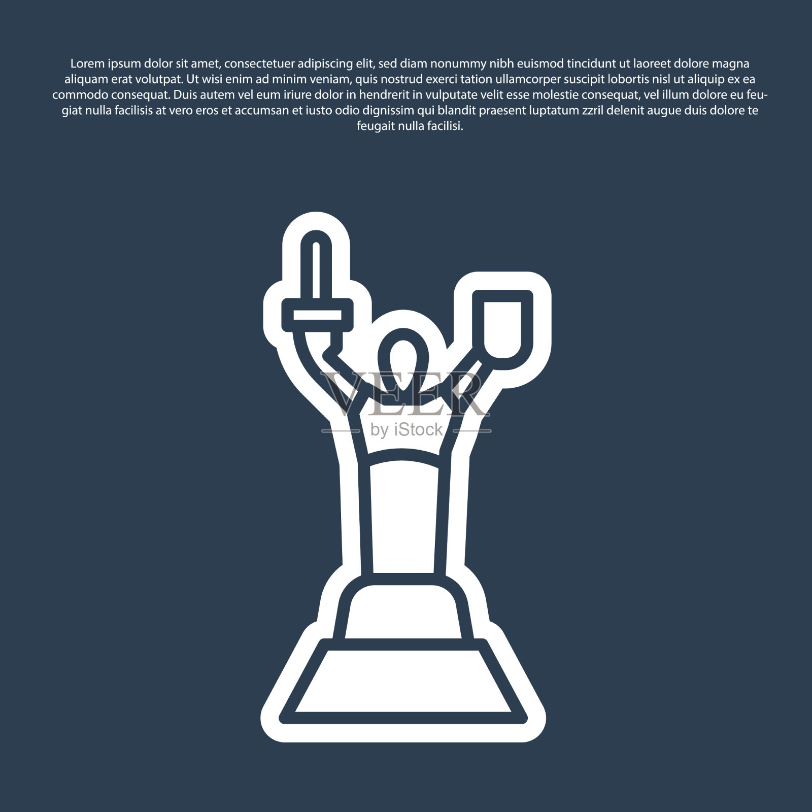 蓝线母亲的祖国纪念碑在基辅图标素材