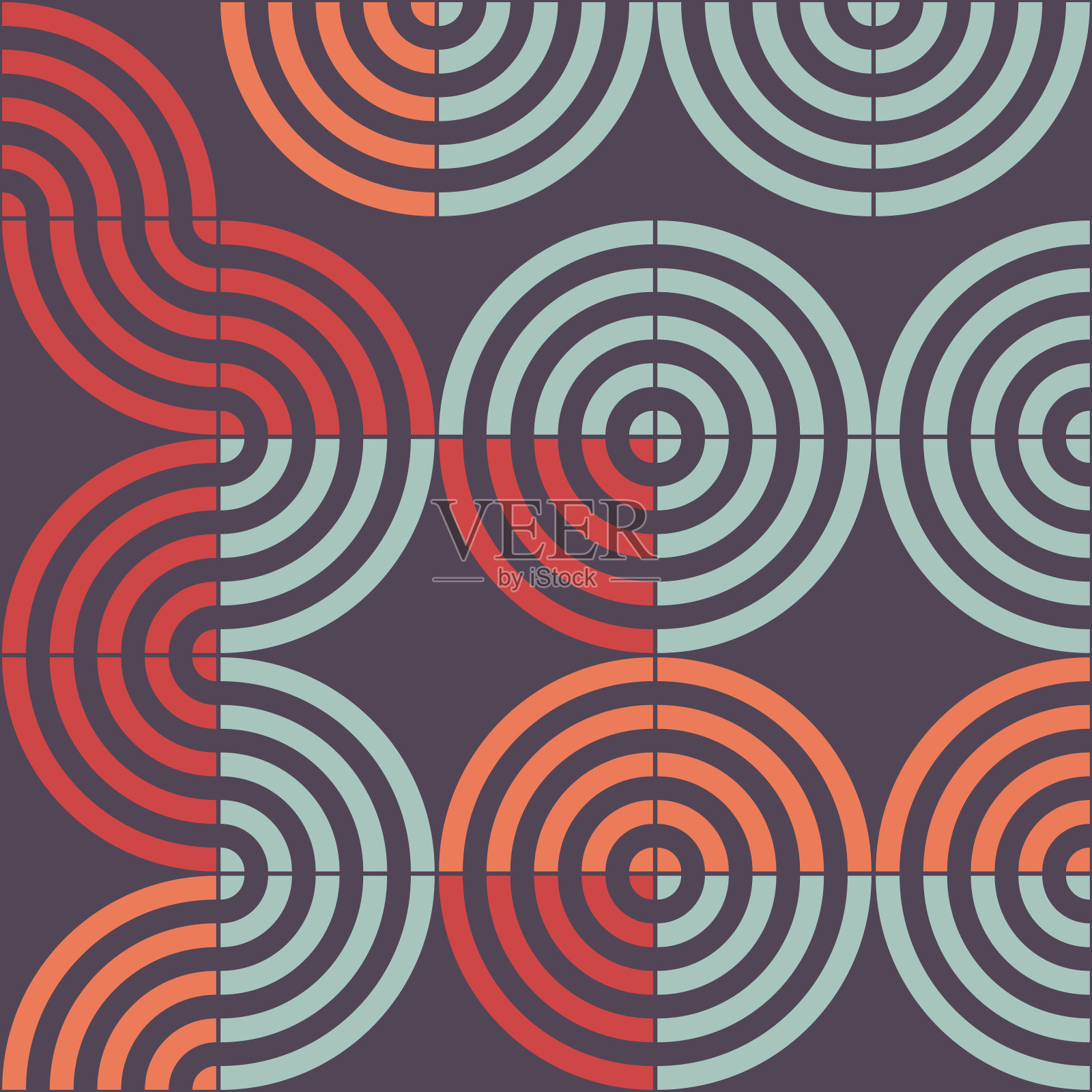 抽象几何图形生成计算艺术插图插画图片素材