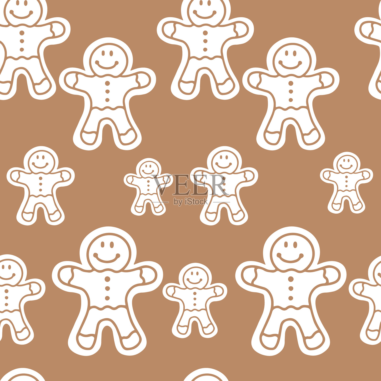 甜食无缝型插画图片素材