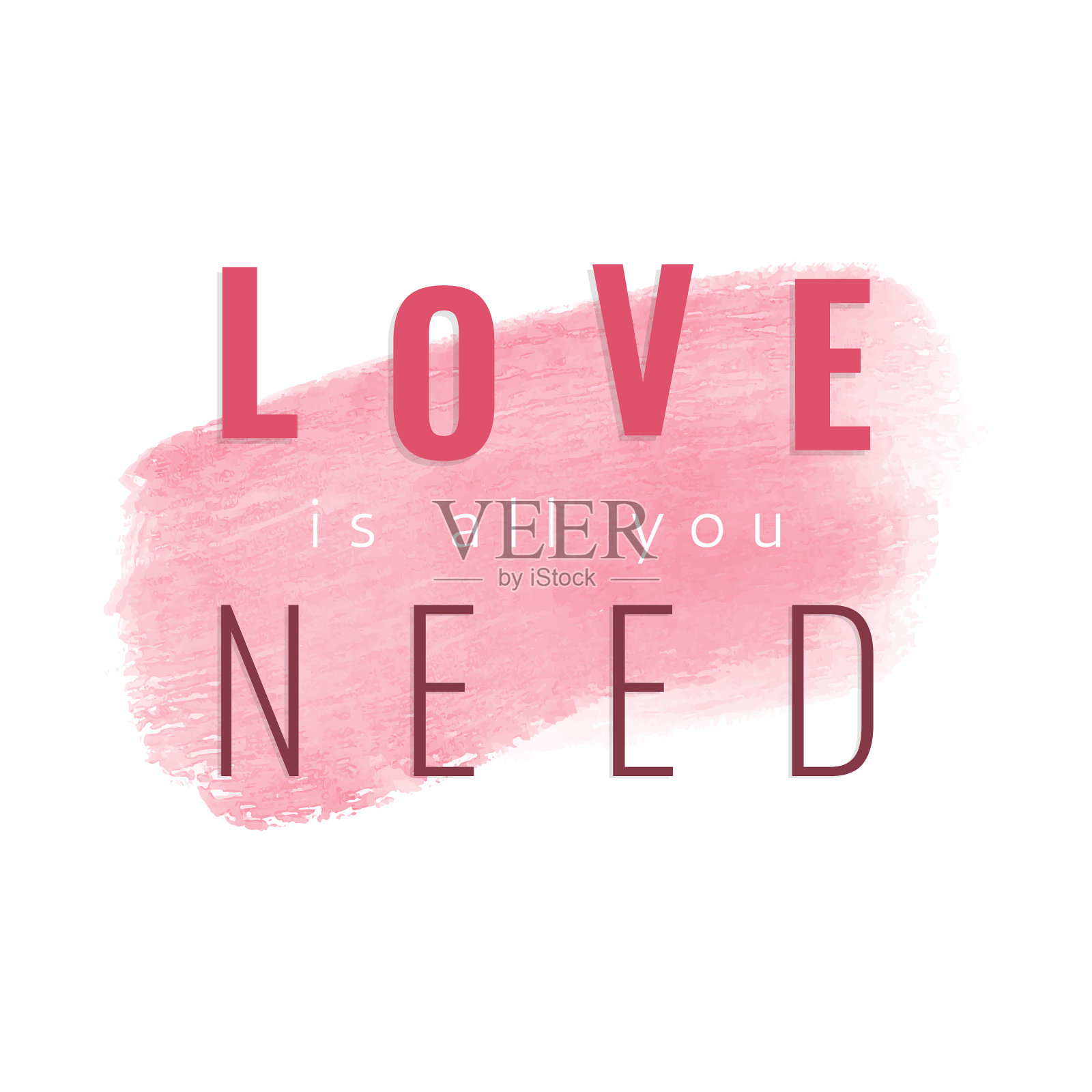 浪漫的说设计元素图片