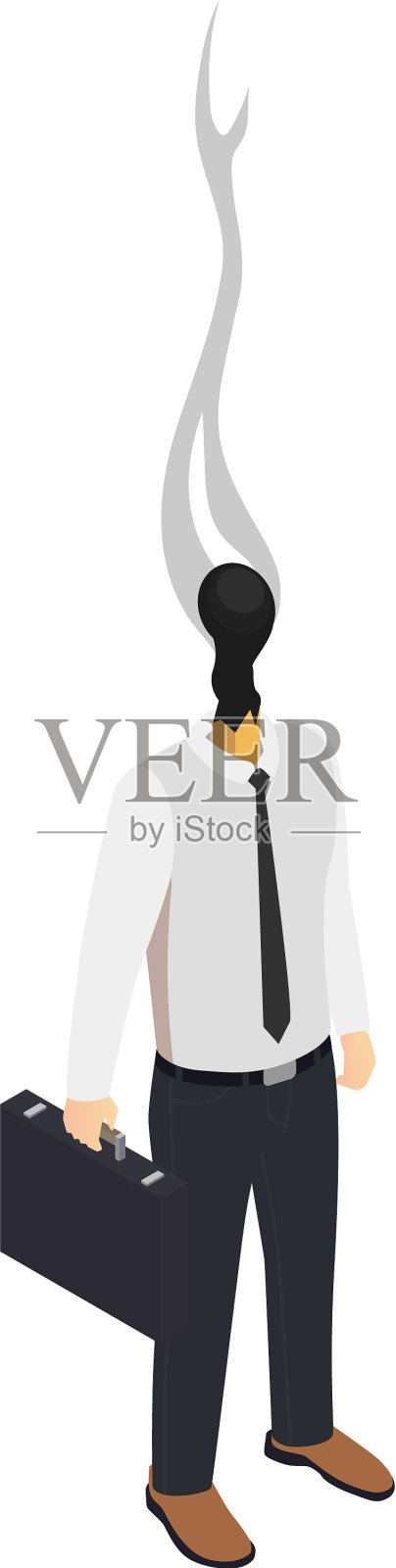 烧头成分设计元素图片