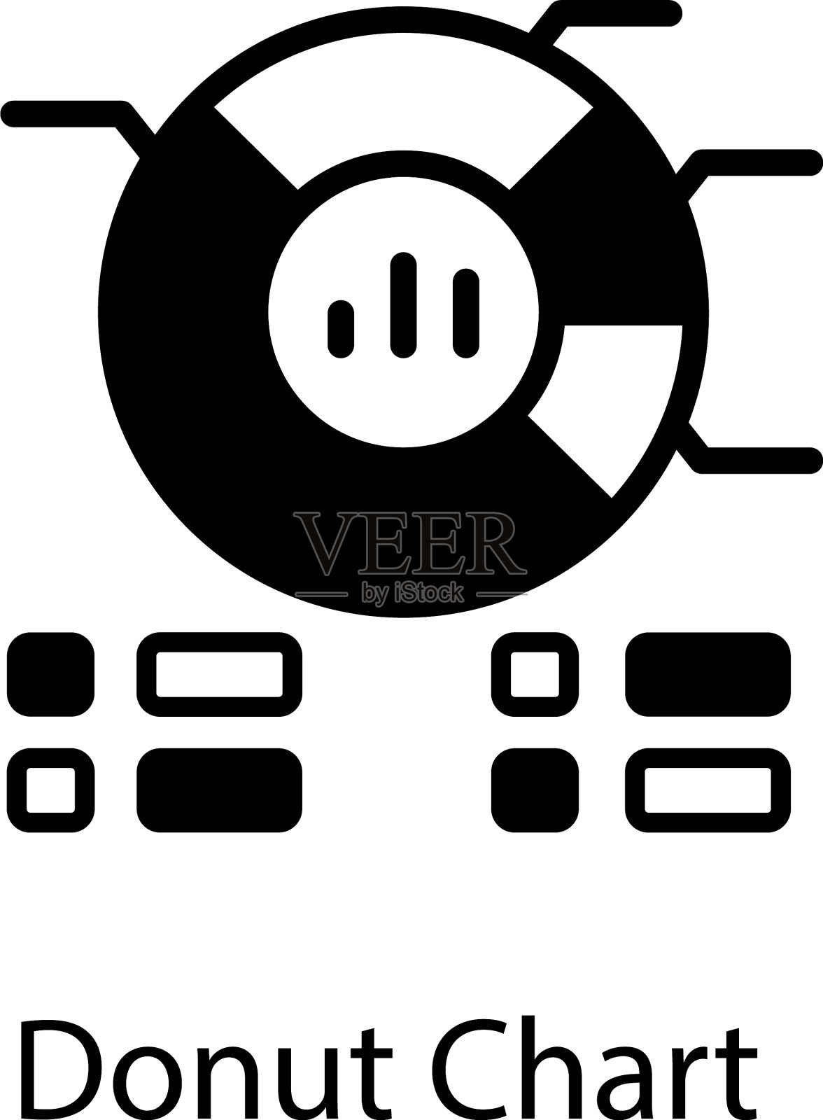 油炸圈饼图图标素材