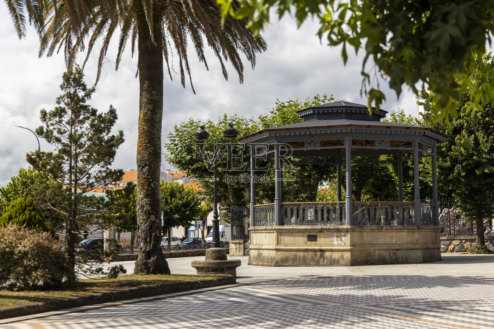 A Coruña, Noia的乐队看台照片摄影图片