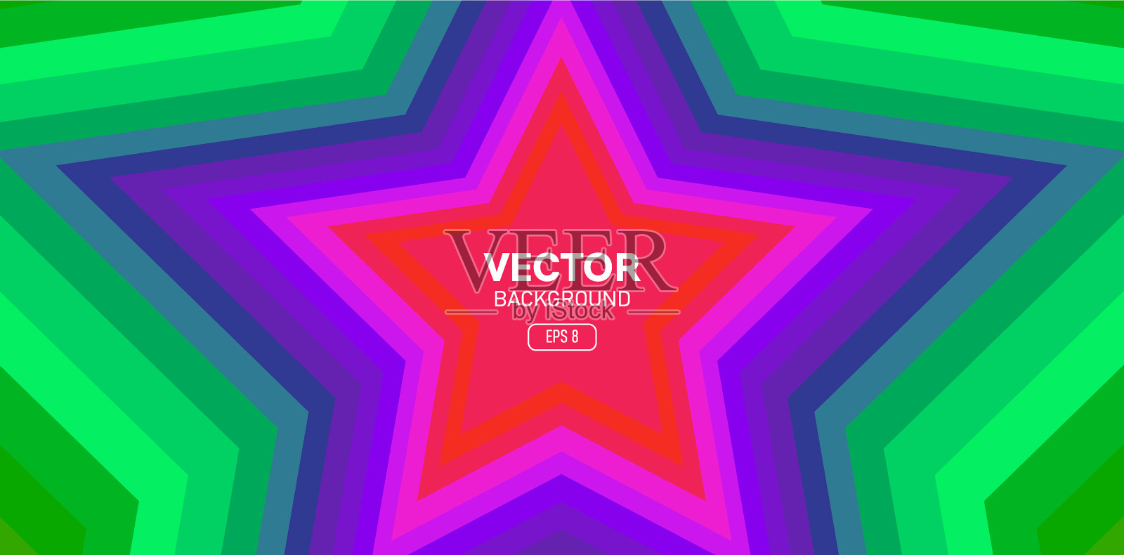 色彩斑斓的模板插画图片素材