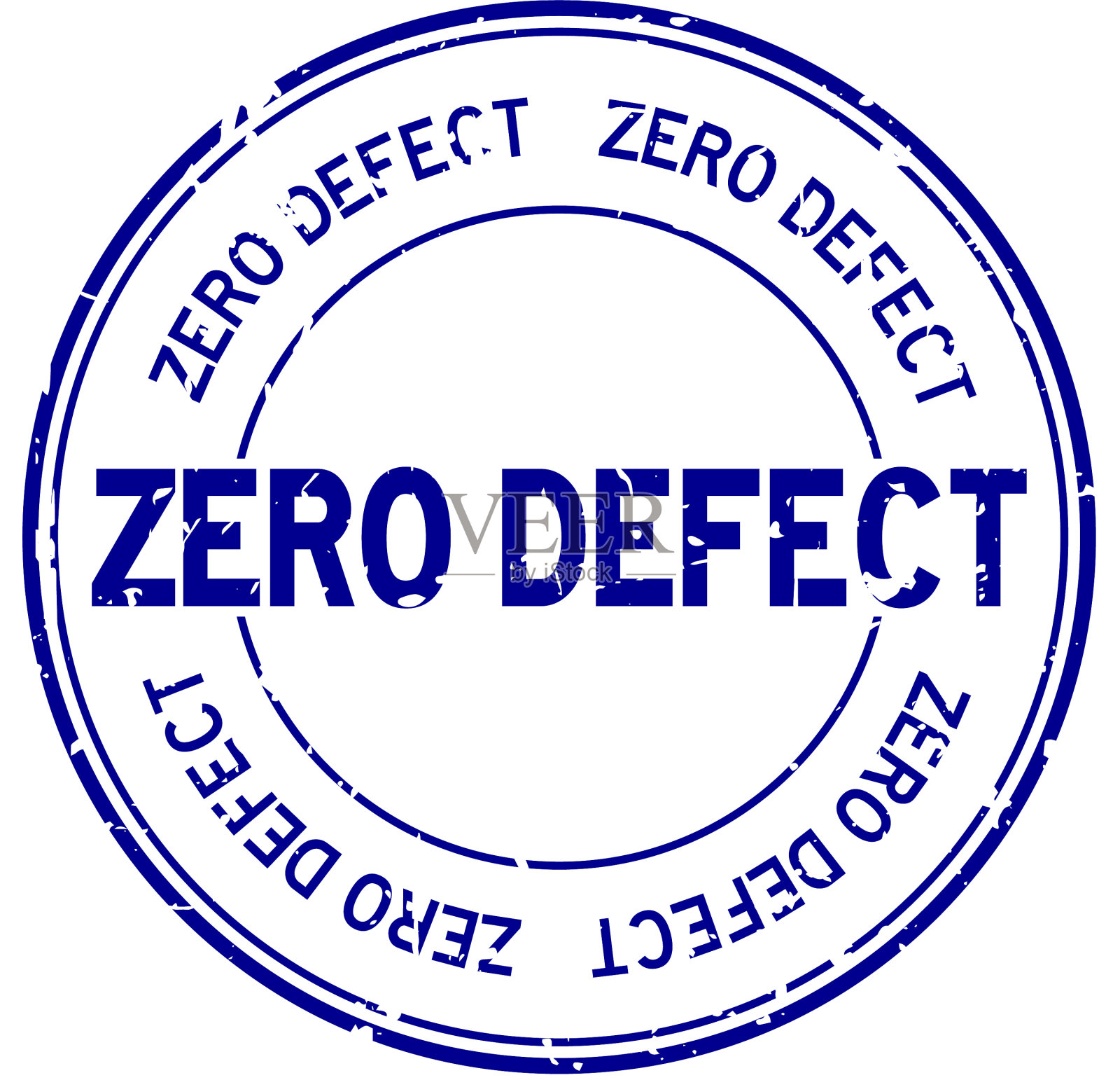 垃圾黑色零缺陷字圆形橡胶密封条插画图片素材