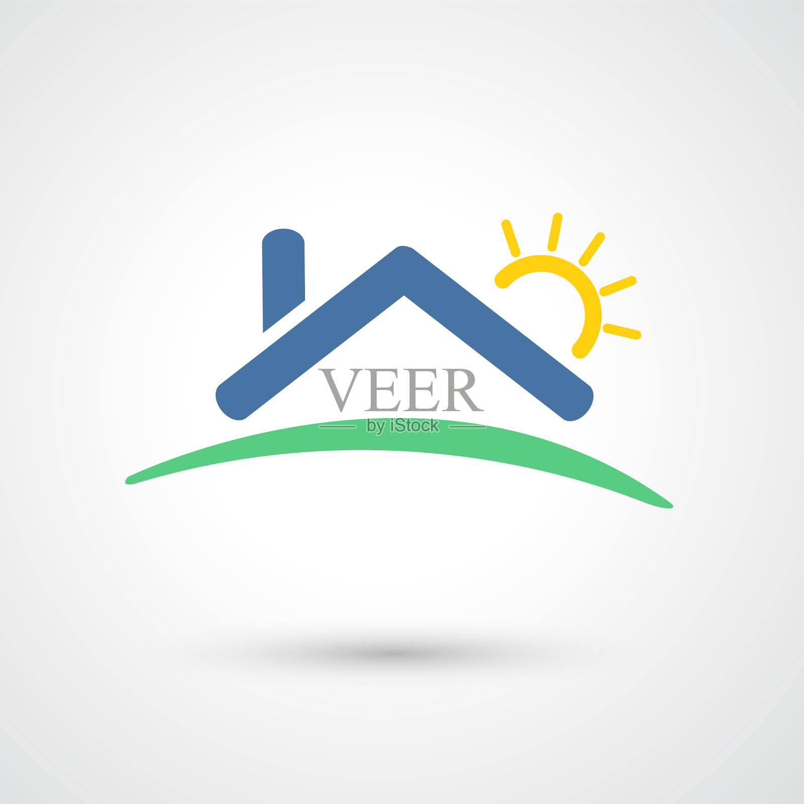 房子图标插画图片素材