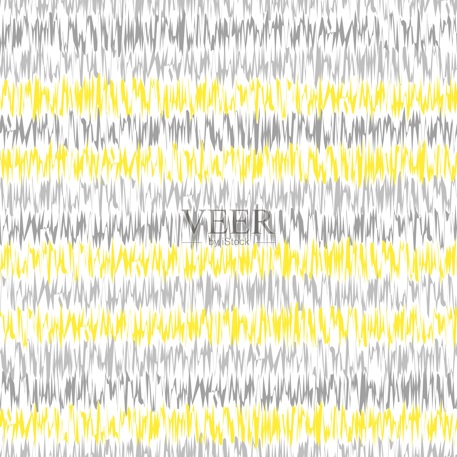 时尚的印花抽象图案黄色插画图片素材